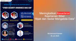 Meningkatkan Kesadaran Keamanan Siber: Bijak dan Sadar Mengelola Data